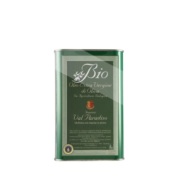 Valparadiso Olio extra vergine BIO in Lattina