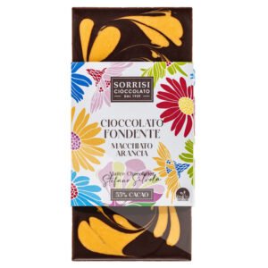 Dunkle Schokolade mit Orangenschokolade