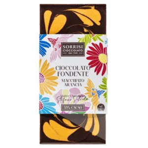 Dunkle Schokolade mit Orangenschokolade